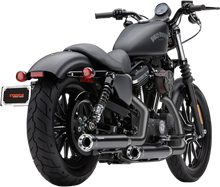 Load image into Gallery viewer, Cobra 3" RPT Mufflers for XL - Black 6081RB - Side View