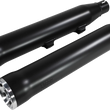 Load image into Gallery viewer, Cobra 3" RPT Mufflers for XL - Black 6081RB - Back View