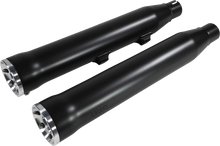 Load image into Gallery viewer, Cobra 3" RPT Mufflers for XL - Black 6081RB - Back View