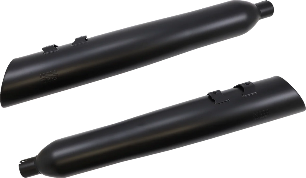 Cobra 4-1/2" NH Series Mufflers - Black 6288RB - Main Product View