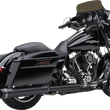 Load image into Gallery viewer, Cobra 4-1/2" Neighbor Haters® Series Mufflers - Black 6290RB - Side View