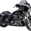 Load image into Gallery viewer, Cobra 4-1/2" Neighbor Haters® Series Mufflers - Black 6291RB - Side View
