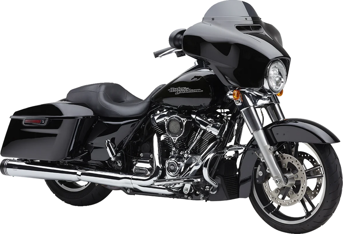 Cobra 4-1/2" Neighbor Haters® Series Mufflers - Chrome 6291 - Installation View