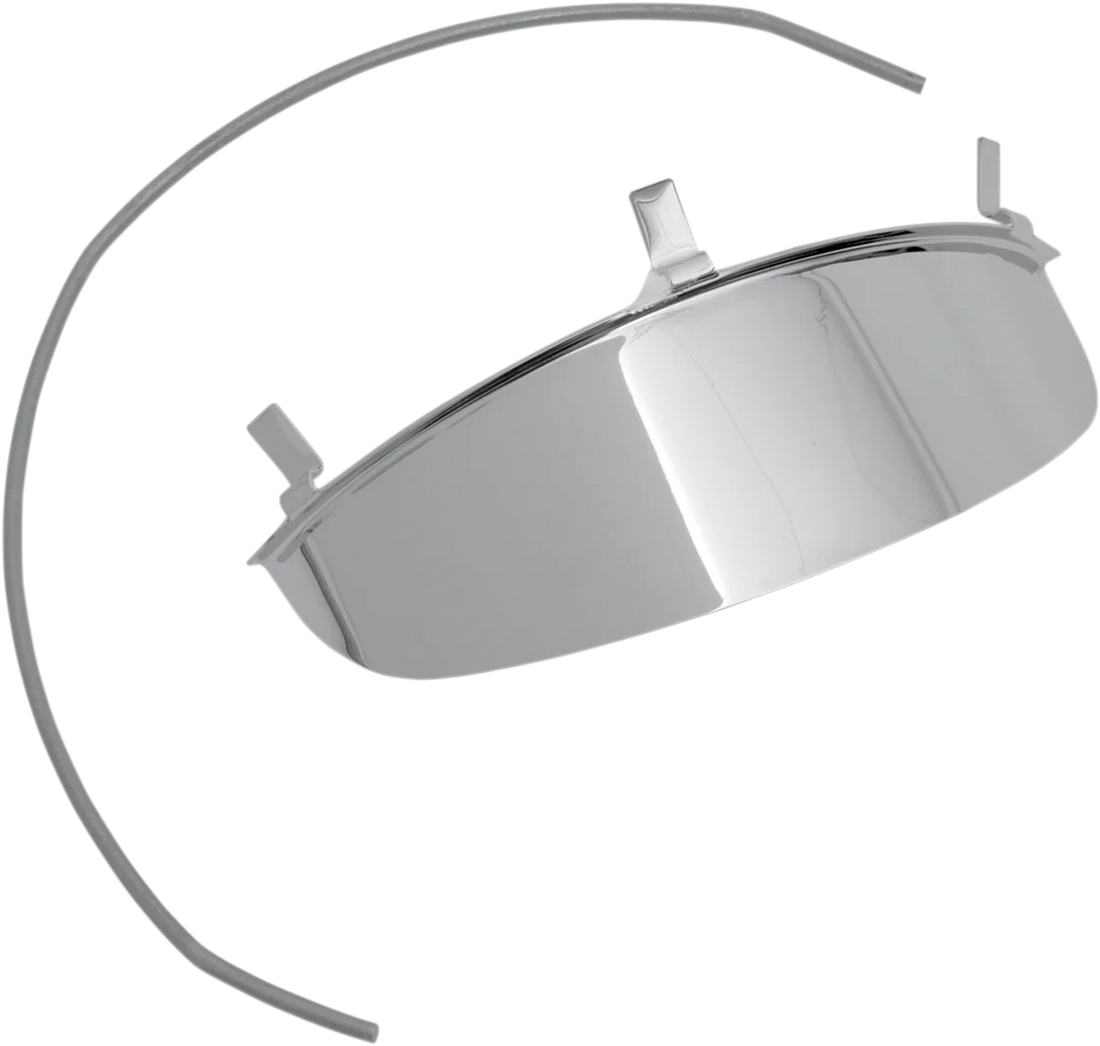 Cobra 4 1/2" Spotlight Visor - Universal 04-2021 - Back View