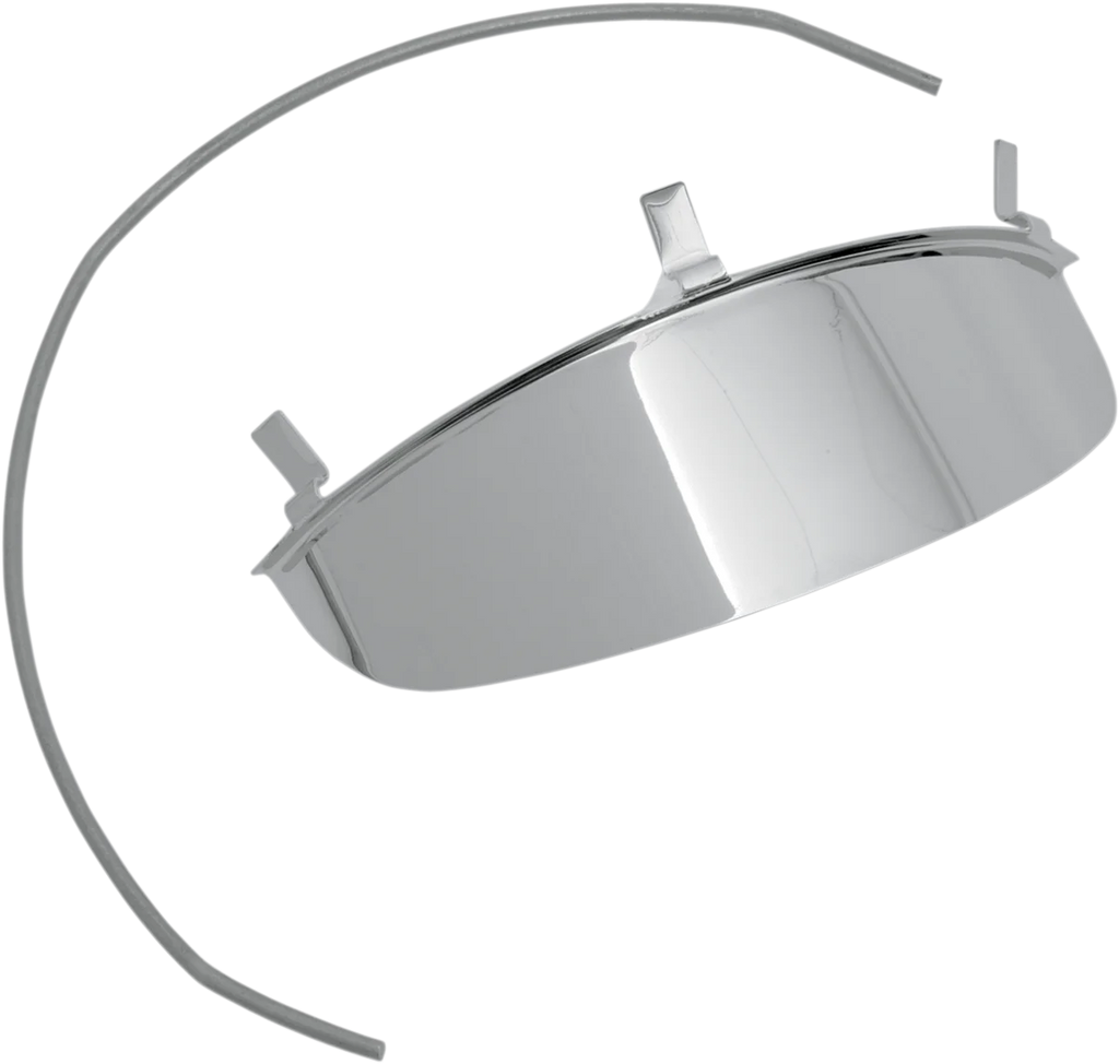 Cobra 4 1/2" Spotlight Visor - Universal 04-2021 - Back View
