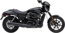 Load image into Gallery viewer, Cobra 4" Black El Diablo Muffler 6510B - Side View