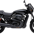 Load image into Gallery viewer, Cobra 4" Black El Diablo Muffler for XG750A 6511B - Side View