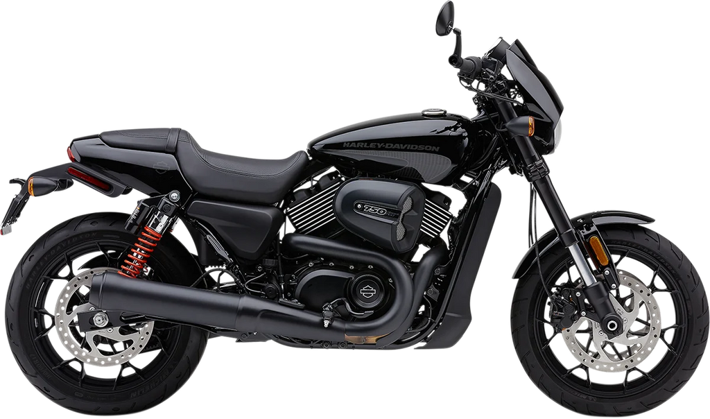 Cobra 4" Black El Diablo Muffler for XG750A 6511B - Side View