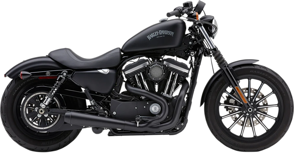 Cobra 4" El Diablo Exhaust - Black 6473B - Side View