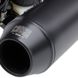 Load image into Gallery viewer, Cobra 4" El Diablo Exhaust - Black 6477B - Main Product View