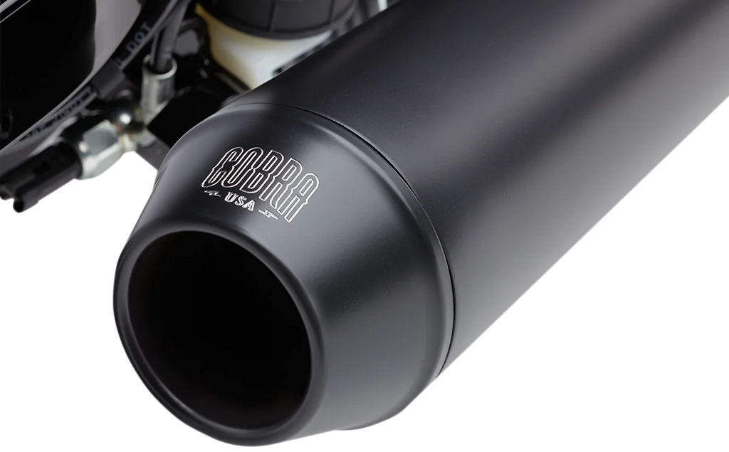 Cobra 4" El Diablo Exhaust - Black 6477B - Main Product View