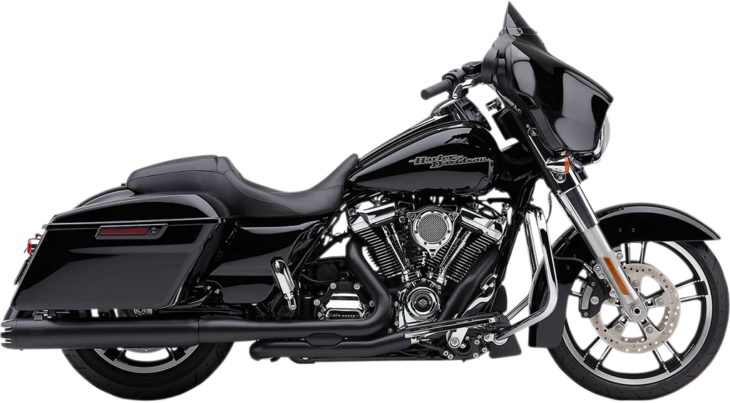 Cobra 4" Mufflers for FL - Black 6267RB - Main Product View