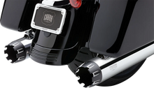 Load image into Gallery viewer, Cobra 4" Mufflers for FL - Black 6267RB - Detail View