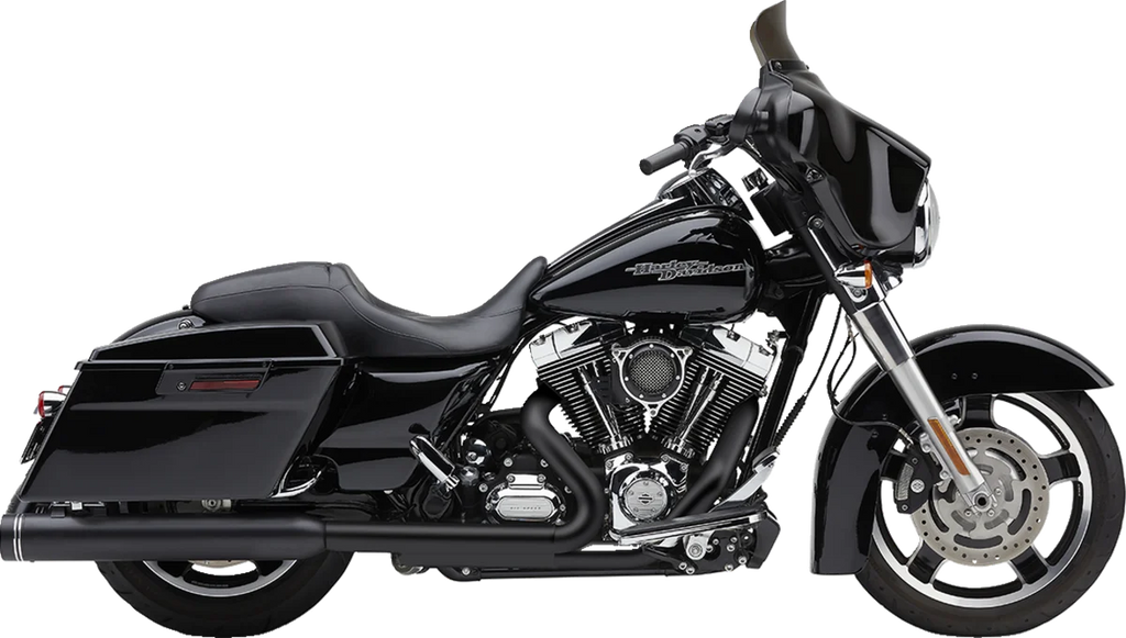 Cobra 4" Neighbor Haters® Series Mufflers - Black 6276RB - Side View