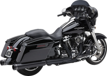 Load image into Gallery viewer, Cobra 4" Neighbor Haters® Series Mufflers - Black 6277RB - Side View