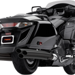 Load image into Gallery viewer, Cobra 6-6 Mufflers - Black 1217B - Main Product View