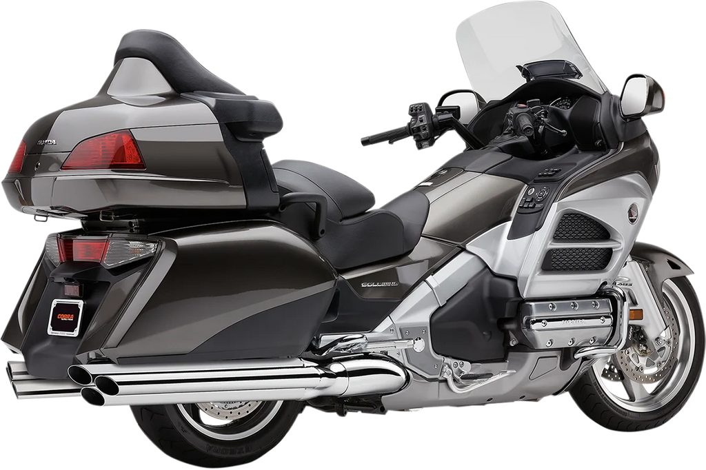 Cobra 6-6 Mufflers - Black 1217B - Installation View