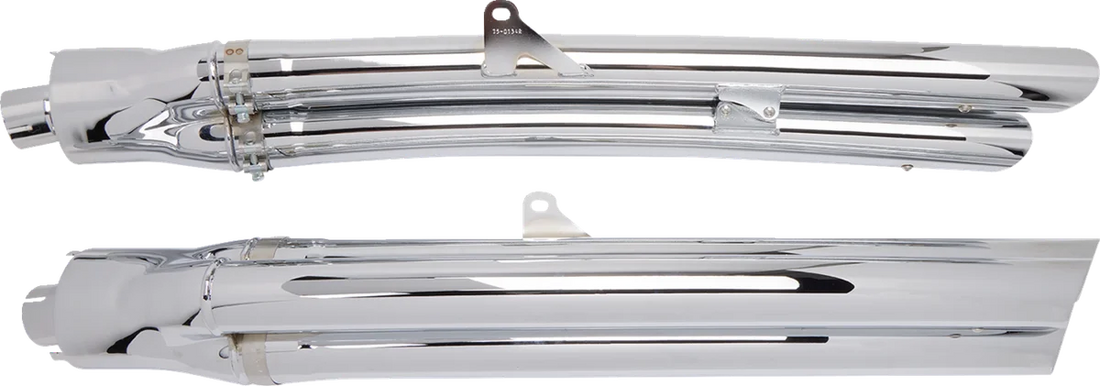 Cobra 6-6 Mufflers - Chrome 1217 - Installation View