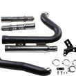 Load image into Gallery viewer, Cobra 909 Exhaust - Black - '06-'11 Dyna 6709B - Side View