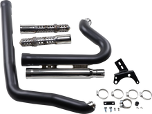 Load image into Gallery viewer, Cobra 909 Exhaust - Black - '06-'11 Dyna 6709B - Side View