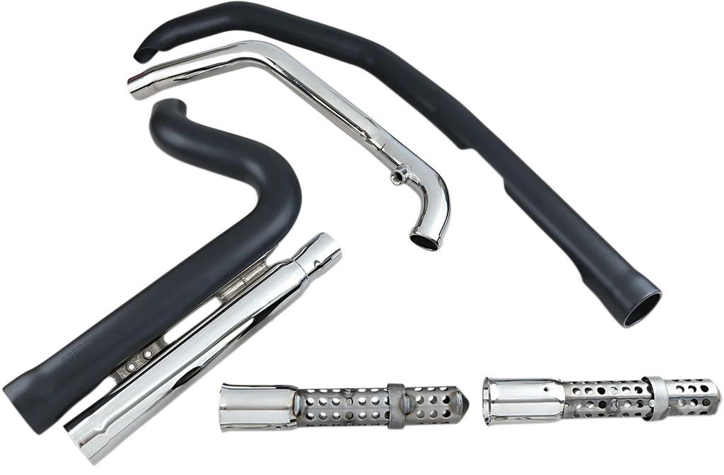 Cobra 909 Exhaust - Black - '07-'13 XL 6704B - Main Product View