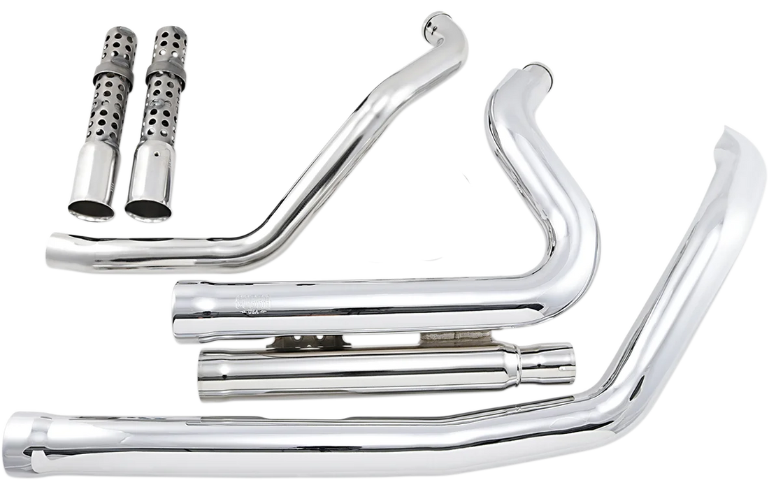 Cobra 909 Exhaust - Black - '07-'13 XL 6704B - Detail View