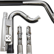 Load image into Gallery viewer, Cobra 909 Exhaust - Black - '12-'17 Dyna 6708B - Back View