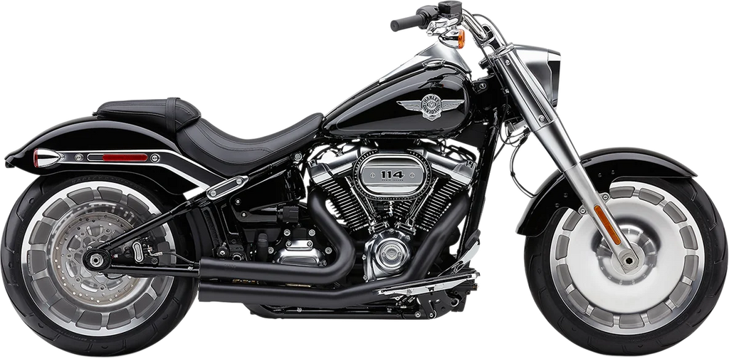 Cobra 909 Exhaust - Black 6715B - Back View