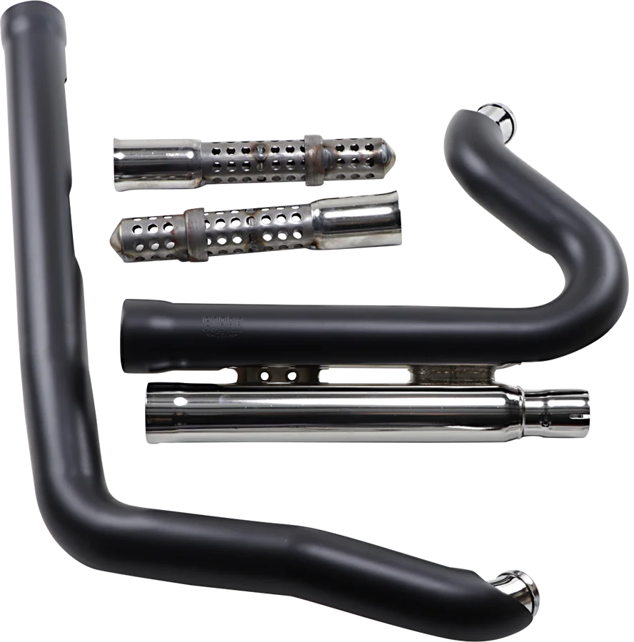 Cobra 909 Exhaust - Chrome - '06-'11 Dyna 6709 - Detail View