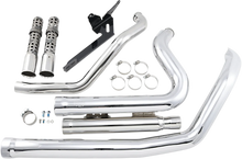 Load image into Gallery viewer, Cobra 909 Exhaust - Chrome - '07-'13 XL 6704 - Side View