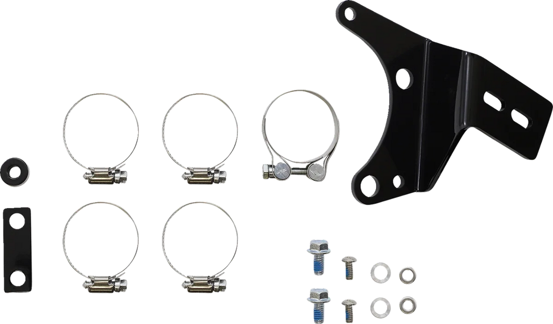 Cobra 909 Exhaust - Chrome - '12-'17 Dyna 6708 - Side View