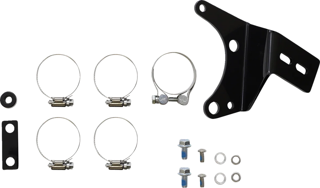 Cobra 909 Exhaust - Chrome - '12-'17 Dyna 6708 - Side View
