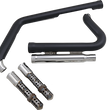 Load image into Gallery viewer, Cobra 909 Exhaust - Chrome - '12-'17 Softail 6711 - Side View