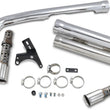 Load image into Gallery viewer, Cobra 909 Exhaust - Chrome 6709 fits 2006-2011 Harley-Davidson Dyna - Side View