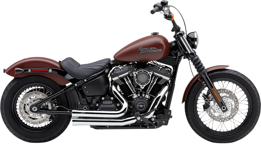 Cobra 909 Exhaust - Chrome 6712 fits 2018-2020 Harley-Davidson Softail