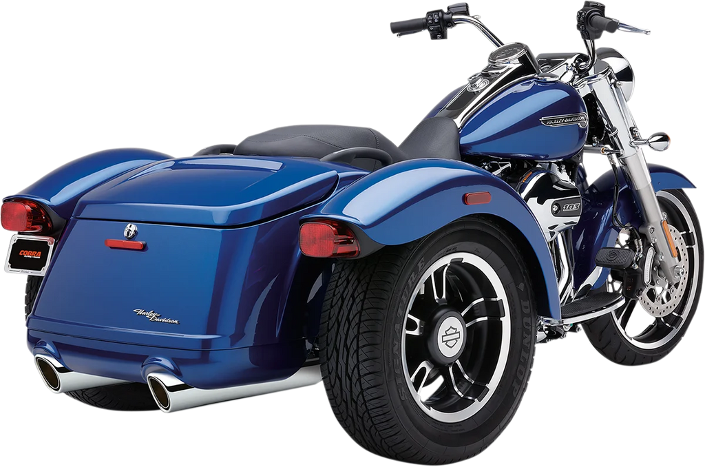 Cobra 909 Mufflers - '15-'20 Freewheeler 6302 - Main Product View