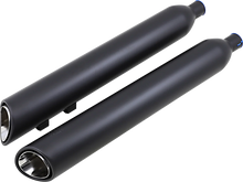 Load image into Gallery viewer, Cobra 909 Mufflers for Tri-Glide - Black 6303RB - Side View