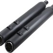 Load image into Gallery viewer, Cobra 909 Uppercut Mufflers for FL - Black 6269RB - Main Product View