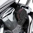 Load image into Gallery viewer, Cobra Air Cleaner Kit - Black 06-0119-02B-SB - Back View
