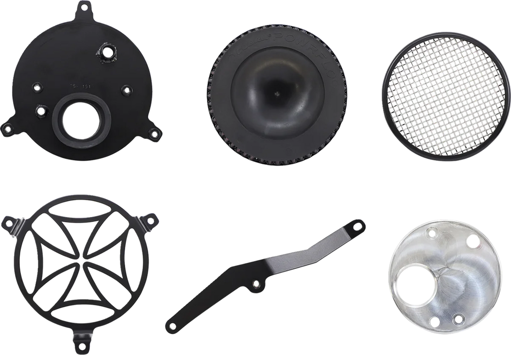 Cobra Air Cleaner Kit - Black 06-0119-02B-SB - Installation View