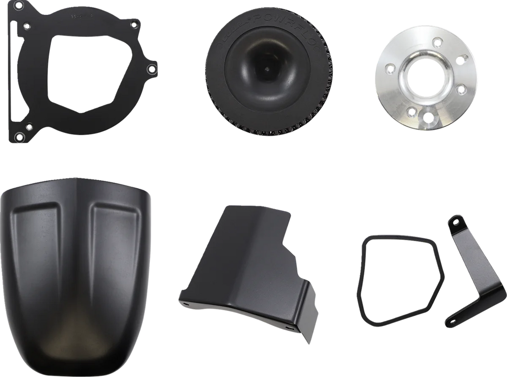 Cobra Air Cleaner Kit - Black 06-0133B-SB - Side View