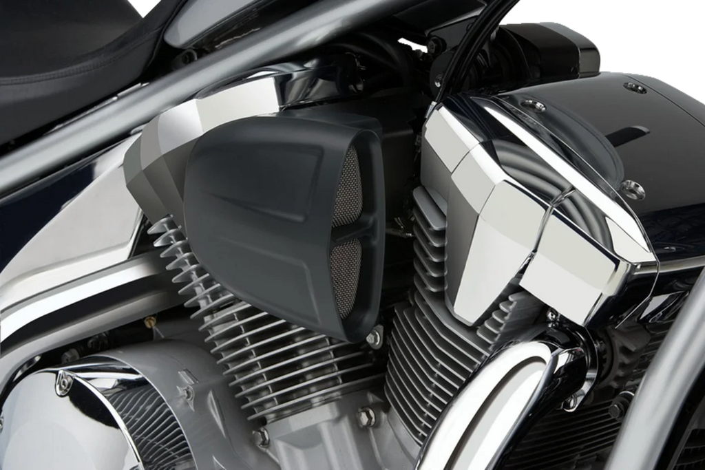 Cobra Air Cleaner Kit - Black 06-0245B-SB - Side View