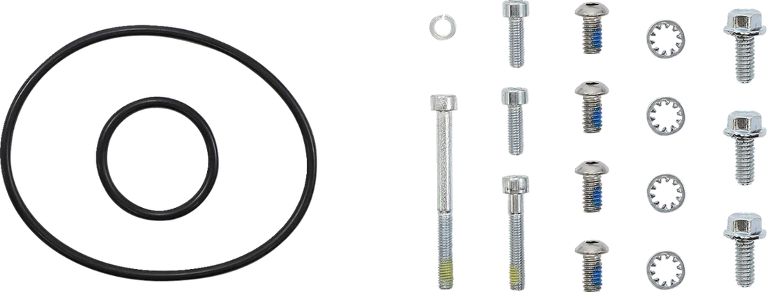 Cobra Air Cleaner Kit - Black 06-0245B-SB - Back View