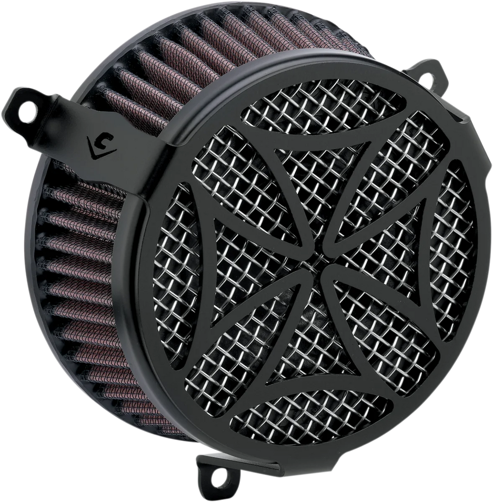 Cobra Air Cleaner Kit - Black 06-0267-03B-SB - Side View