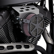 Load image into Gallery viewer, Cobra Air Cleaner Kit - Black 06-0267-04B-SB - Back View