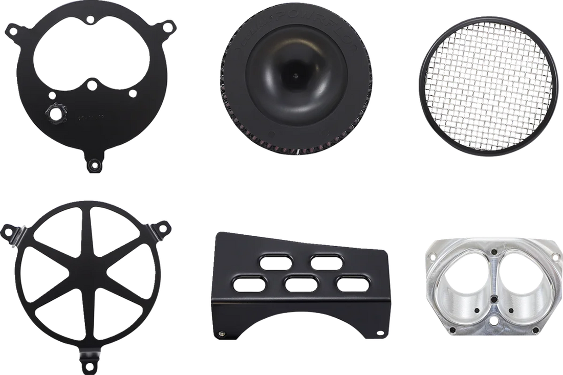 Cobra Air Cleaner Kit - Black 06-0267-04B-SB - Installation View