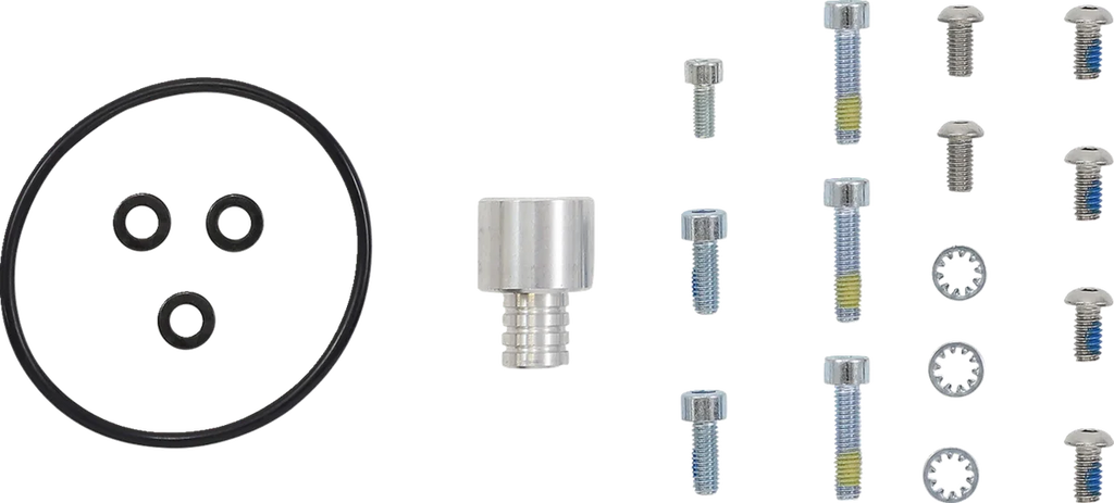 Cobra Air Cleaner Kit - Black 06-0467-04B-SB - Back View
