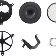 Load image into Gallery viewer, Cobra Air Cleaner Kit - Black 06-0467-04B-SB - Installation View