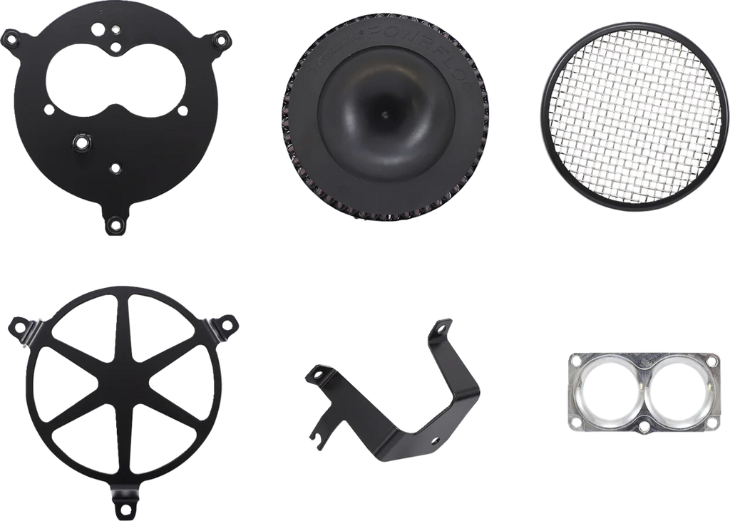 Cobra Air Cleaner Kit - Black 06-0467-04B-SB - Installation View