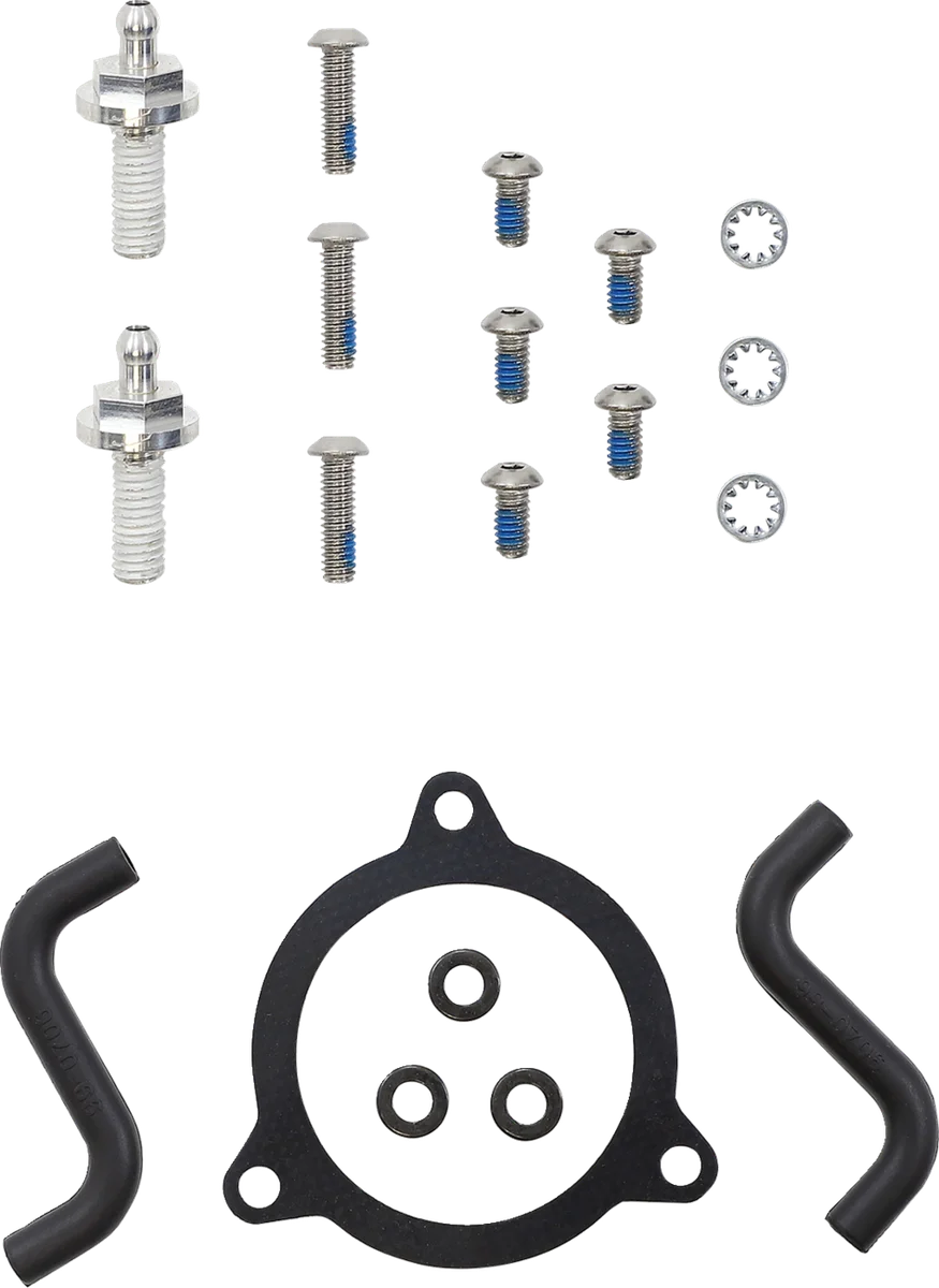 Cobra Air Cleaner Kit - Black 606-0100-01B-SB - Side View